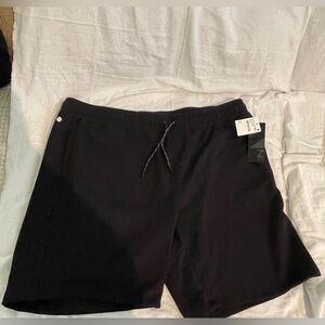 Z by Zella Mens black Freeform fleece 9” shorts size 2XL